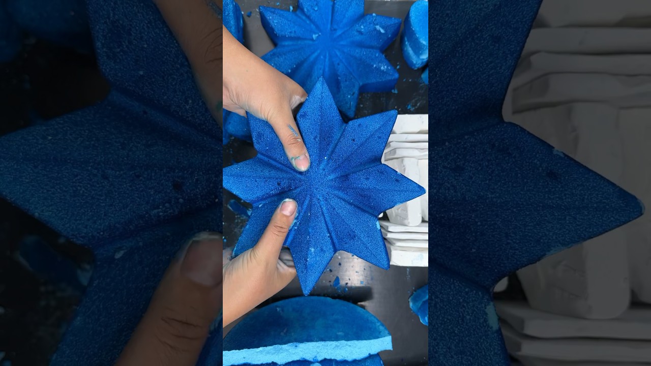 Blue Chalk Crush + PJ Thins #asmr