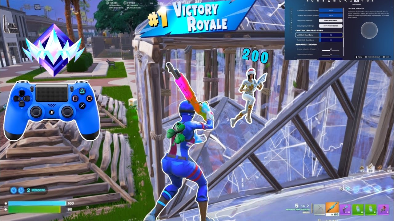 I switched to exponential to DOMINATE in Unreal | Ps4 controller + Best Controller Settings