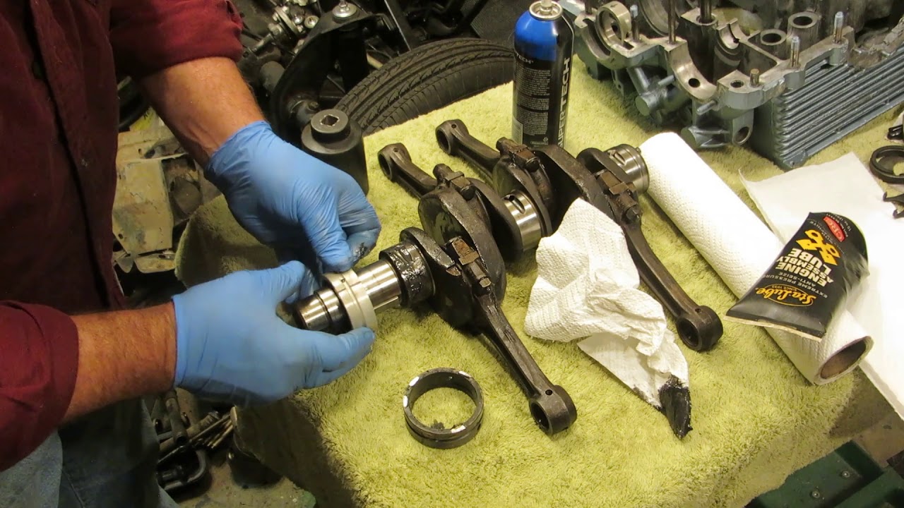 VW Beetle Crankshaft build part 2