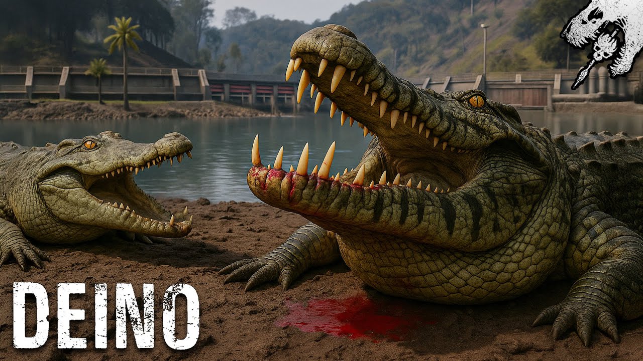 FRÜHER ODER SPÄTER trifft man auf KANNIBALEN 🩸☠️ Überleben als DEINOSUCHUS 🐊 - The Isle