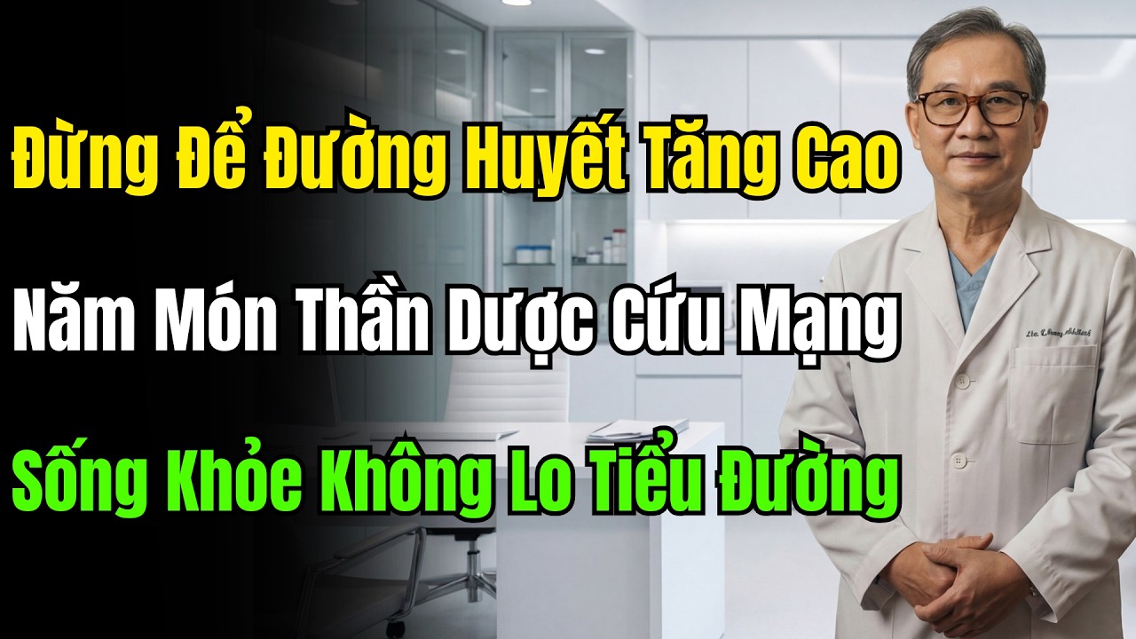 Hóa Ra Chúng Ta Đã Ăn Sai! 5 Món Này Là Insulin Tự Nhiên Giúp Đường Huyết Ổn Định Cả Cuộc Đời
