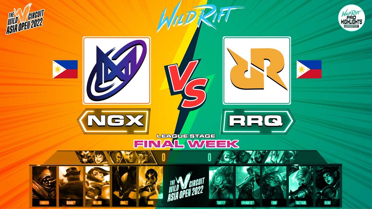 RRQ vs NGX - Wild Circuit Asia Open 2022