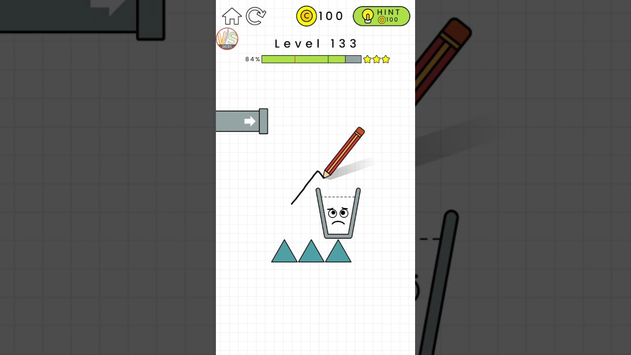 Happy Glass Level 133 Solution 3 Stars
