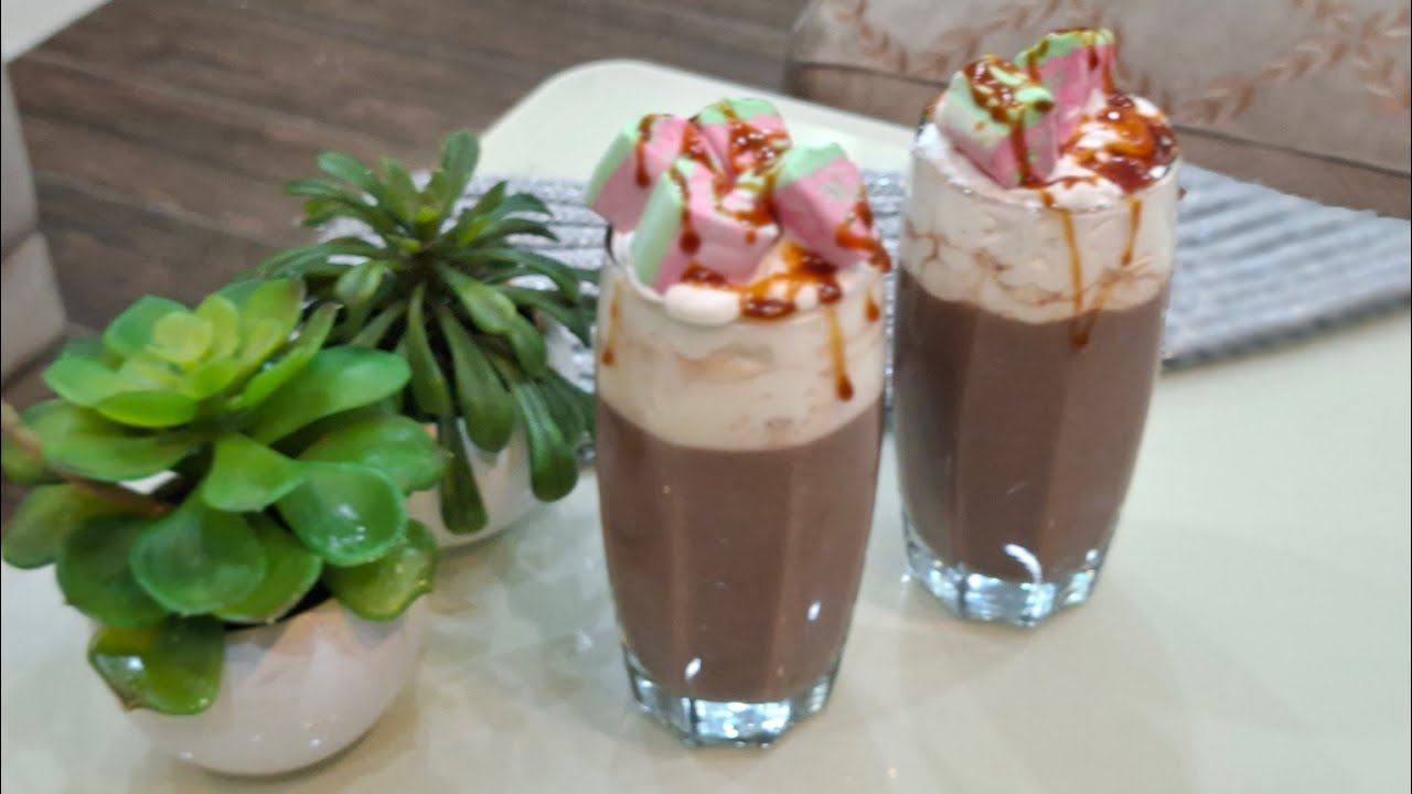 Caramel Hot Chocolate Recipe |  Hot Chocolate|Homemade  Recipe by The Daily Dish 😋 