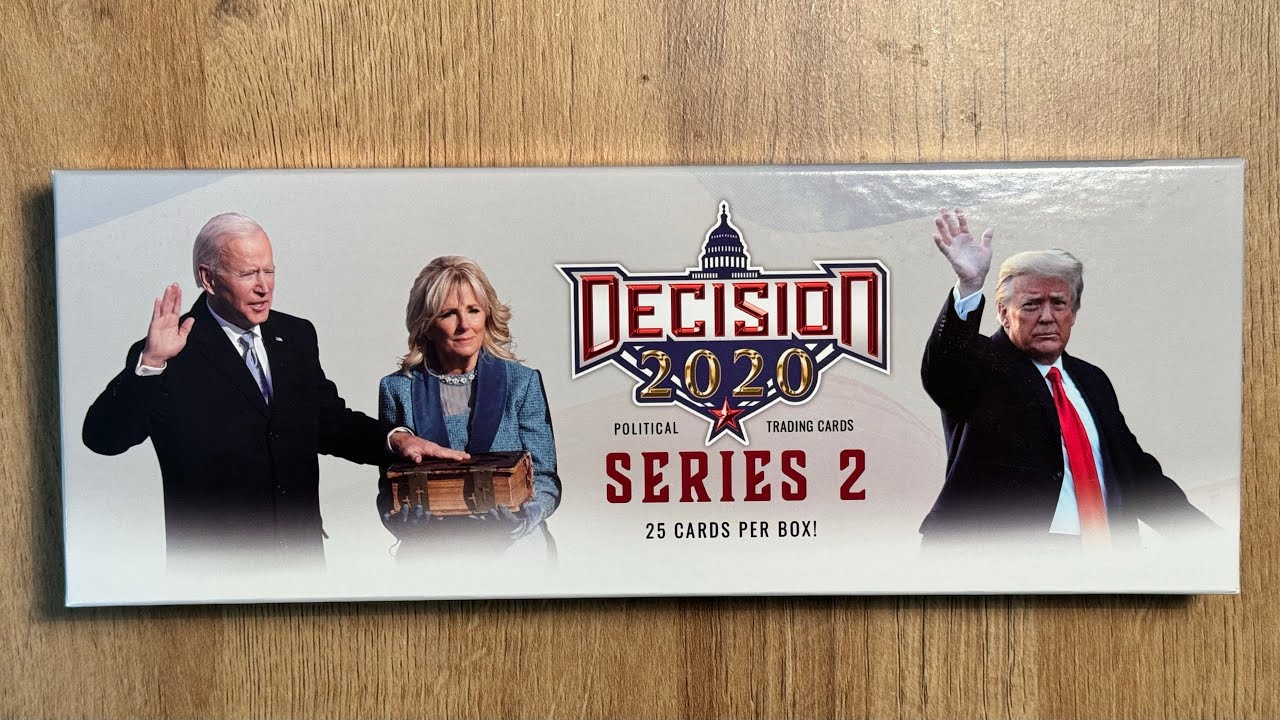 Decision 2020 Political Trading Cards Box Opening!!! SERIES 2