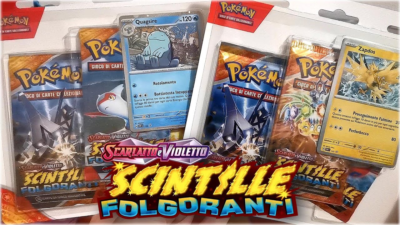 SI CONTINUA! Apro i BLISTER di SCINTILLE FOLGORANTI!⚡