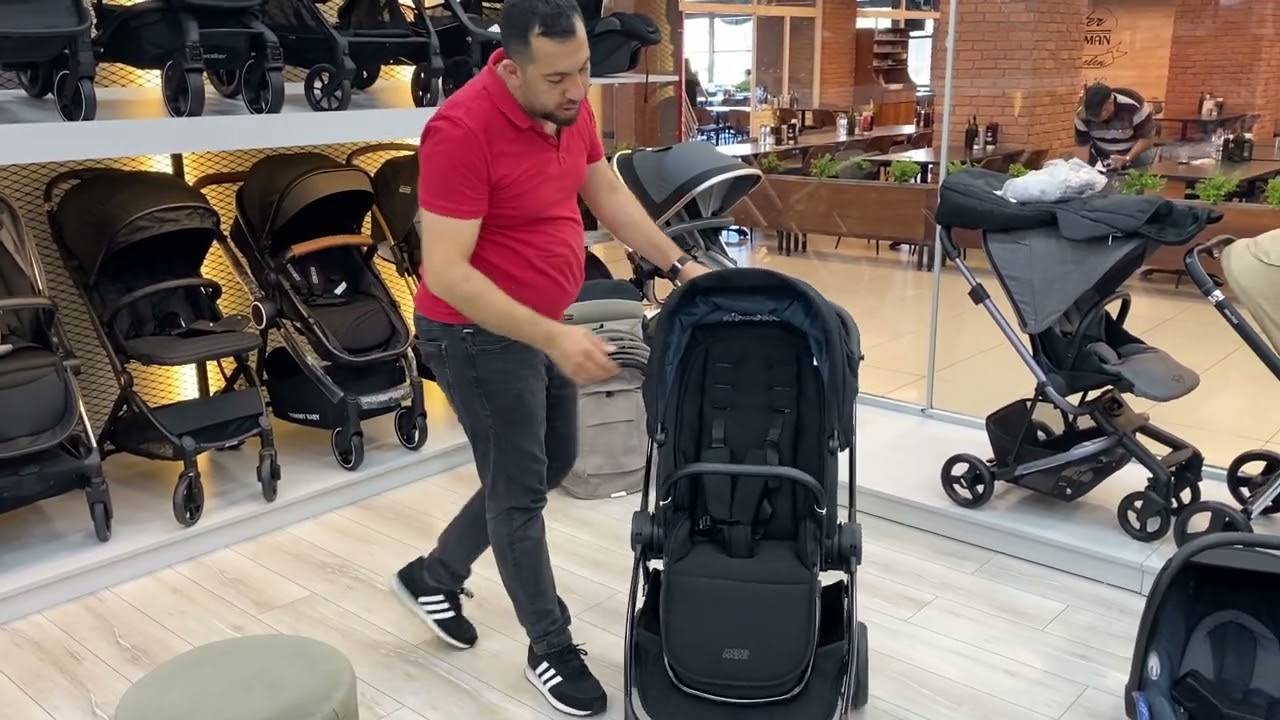 Mamas Papas Strada Ve Maxi Cosi CabrioFıxs Travel Set Bebek Arabası