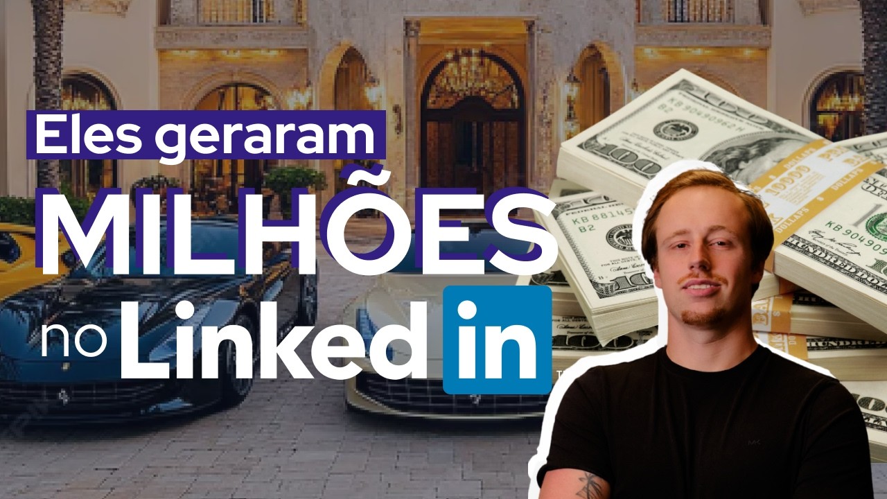 Analisando 3 PERFIS DE FOUNDERS que GERAM MILHÕES DE REAIS pelo LINKEDIN