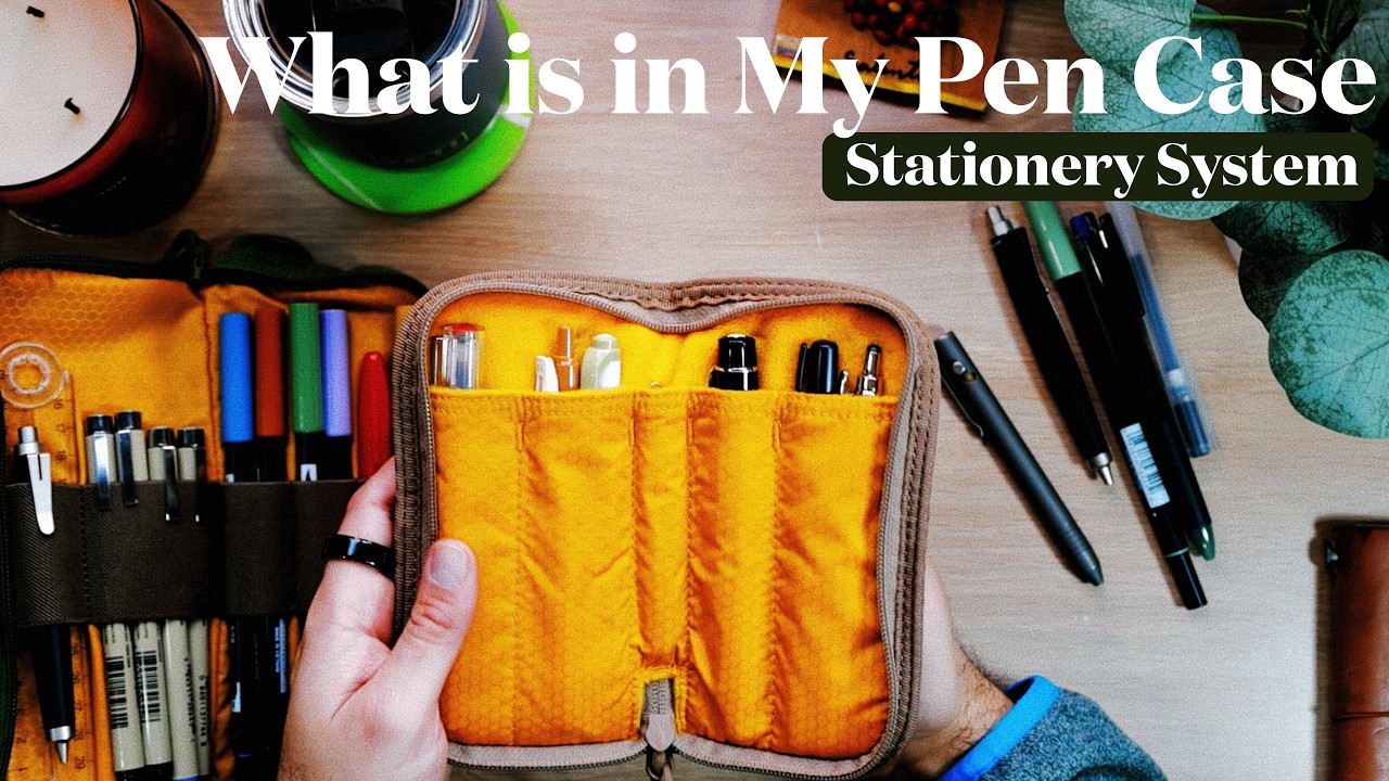 What&rsquo;s In My Pen Pouch? Engineer EDC Stationery Setup (Lochby Quattro + Venture Pouch)