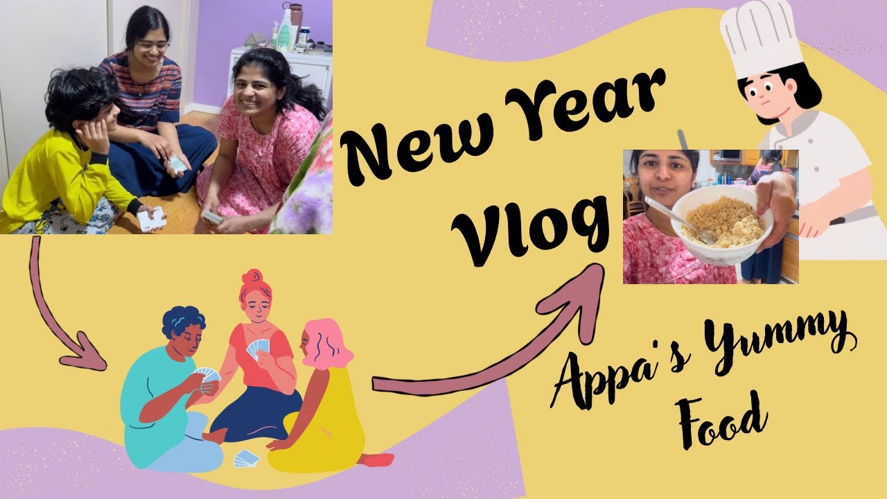 NEW YEAR VLOG | GAMES | APPAS SPECIAL FOOD