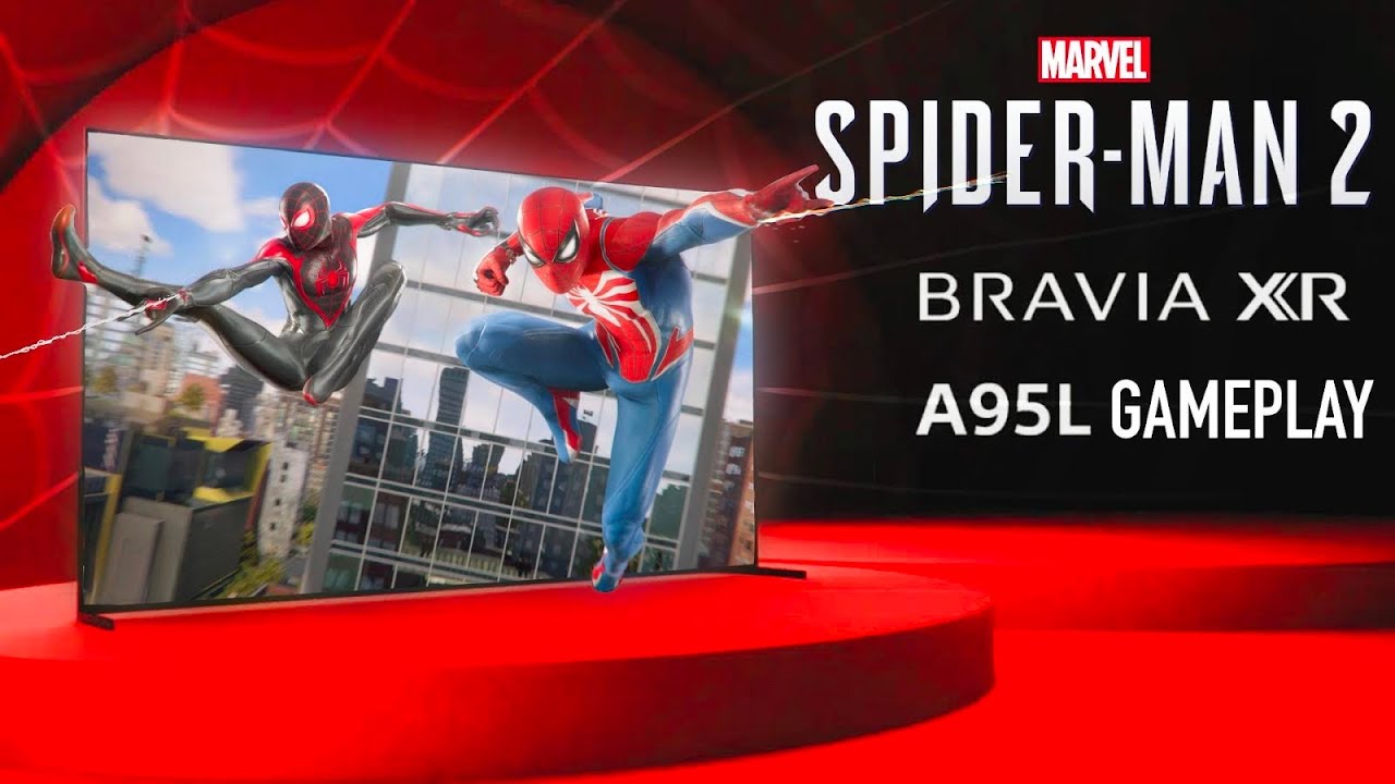 Spider-Man 2 Has Never Looked Better!! Sony A95L 77