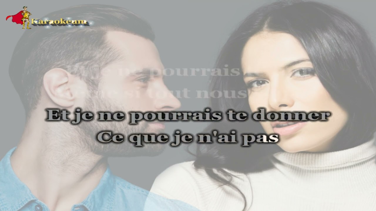 Zaho - Je te promets  [Karaoke]