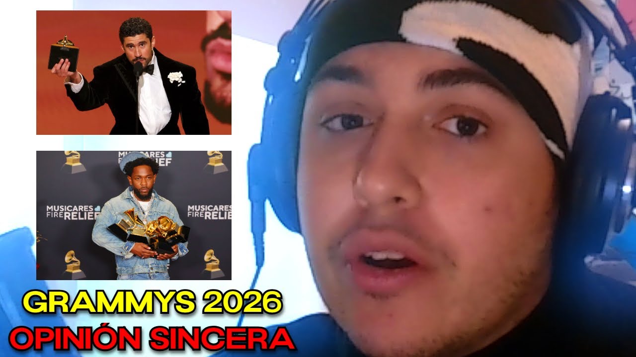 KASON REACCIONA A LOS PREMIOS GRAMMYS 2026 (BAD BUNNY Y KENDRICK LAMAR GOATS)