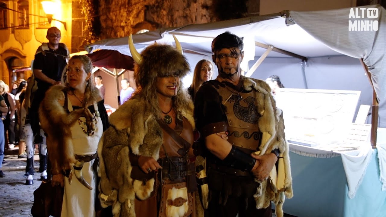 Cortejo Viking transforma as ruas de Vila Nova de Cerveira | Altominho TV