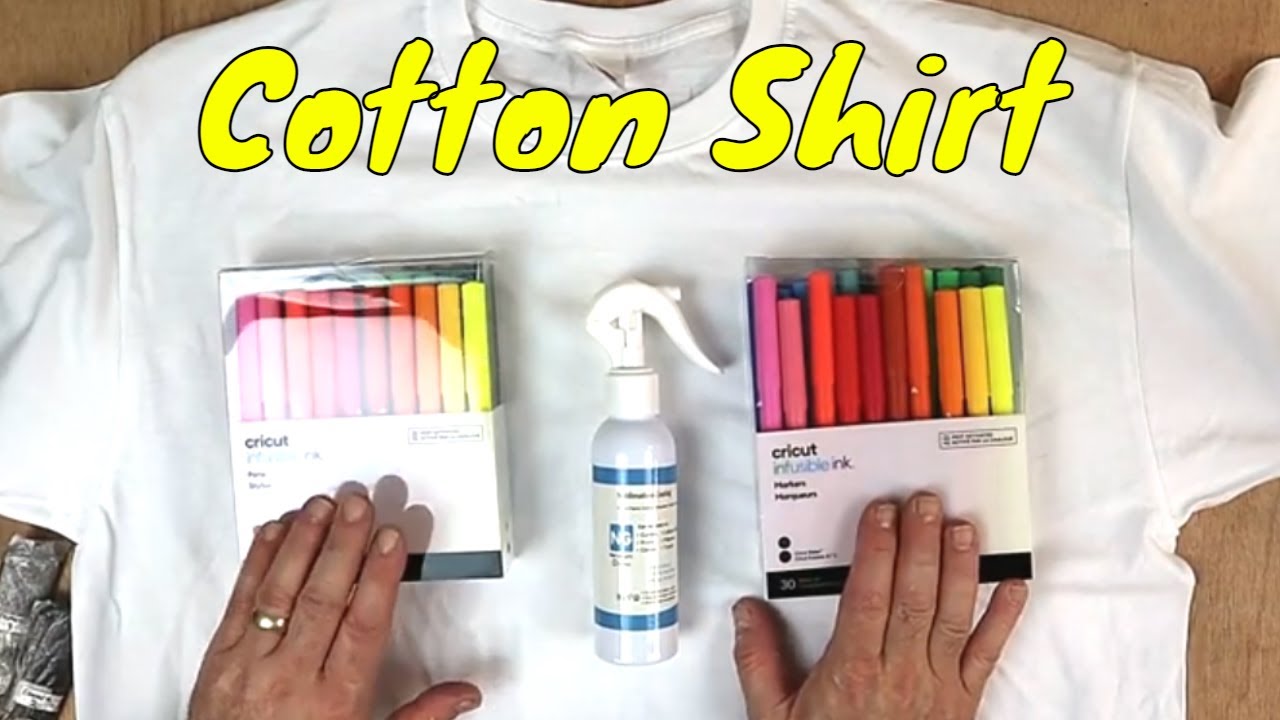 Do Cricut's Infusible Markers, Sublimate on a Cotton Shirt?