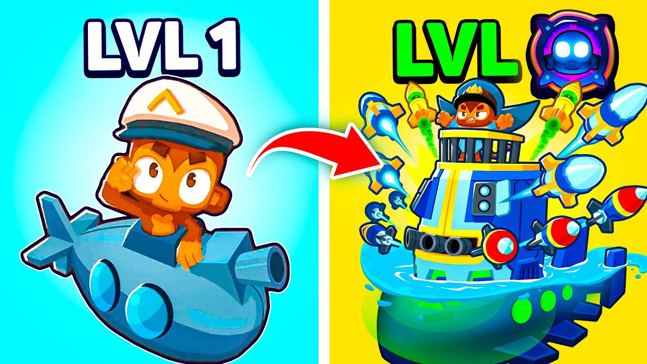 É Possível Vencer no BLOONS SÓ COM O MACACO SUB?