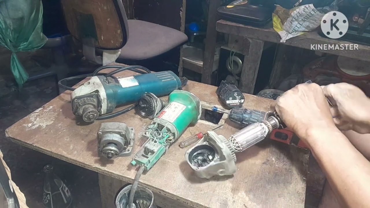how to replace  bearing  for DCA  grinder  with  exact  number size of bearing