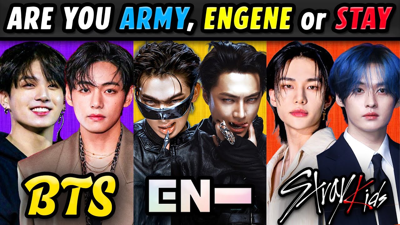 Which GROUP do YOU KNOW the Most About? ENHYPEN, BTS and Stray Kids Quiz | Kpop Quiz 2026