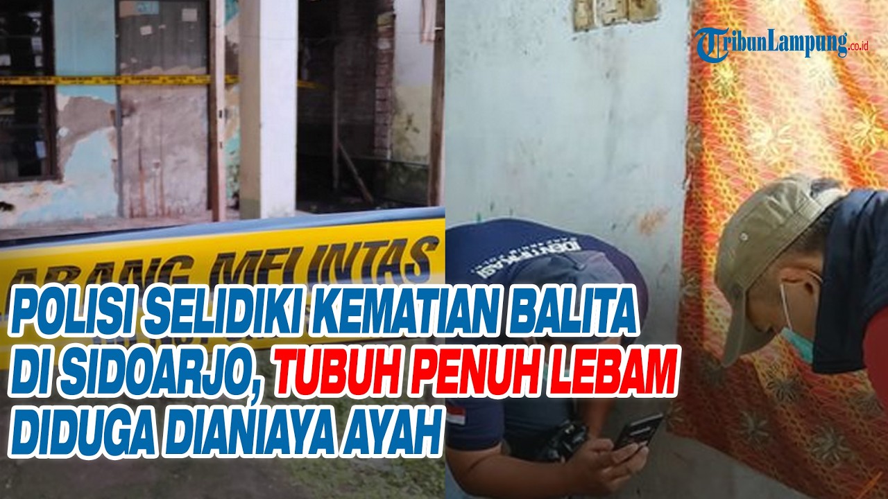 Polisi Selidiki Kematian Balita di Sidoarjo, Tubuh Penuh Lebam Diduga Dianiaya Ayah