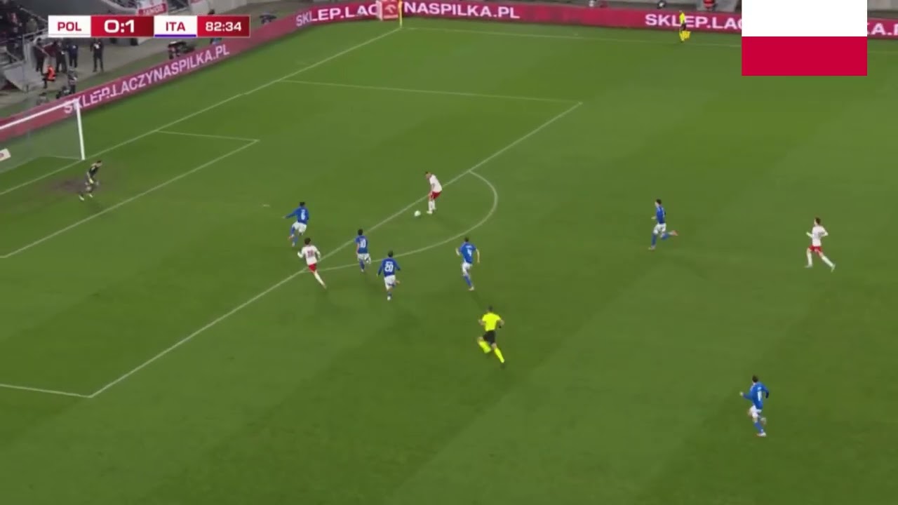 Polska 2- 1 Włochy / El. ME U21/ 14.11.2025