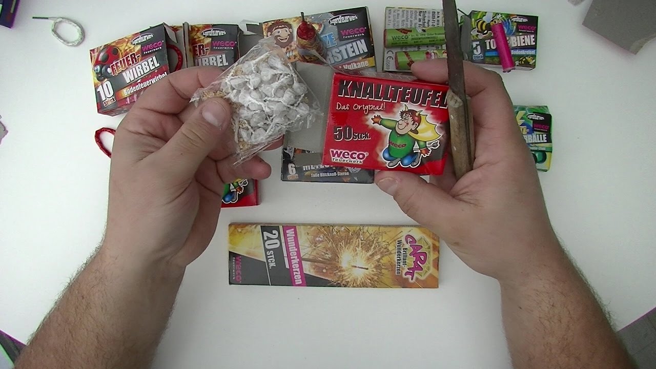 Feuerwerk Kategorie F1 - Ganzjahresfeuerwerk - Jugendfeuerwerk