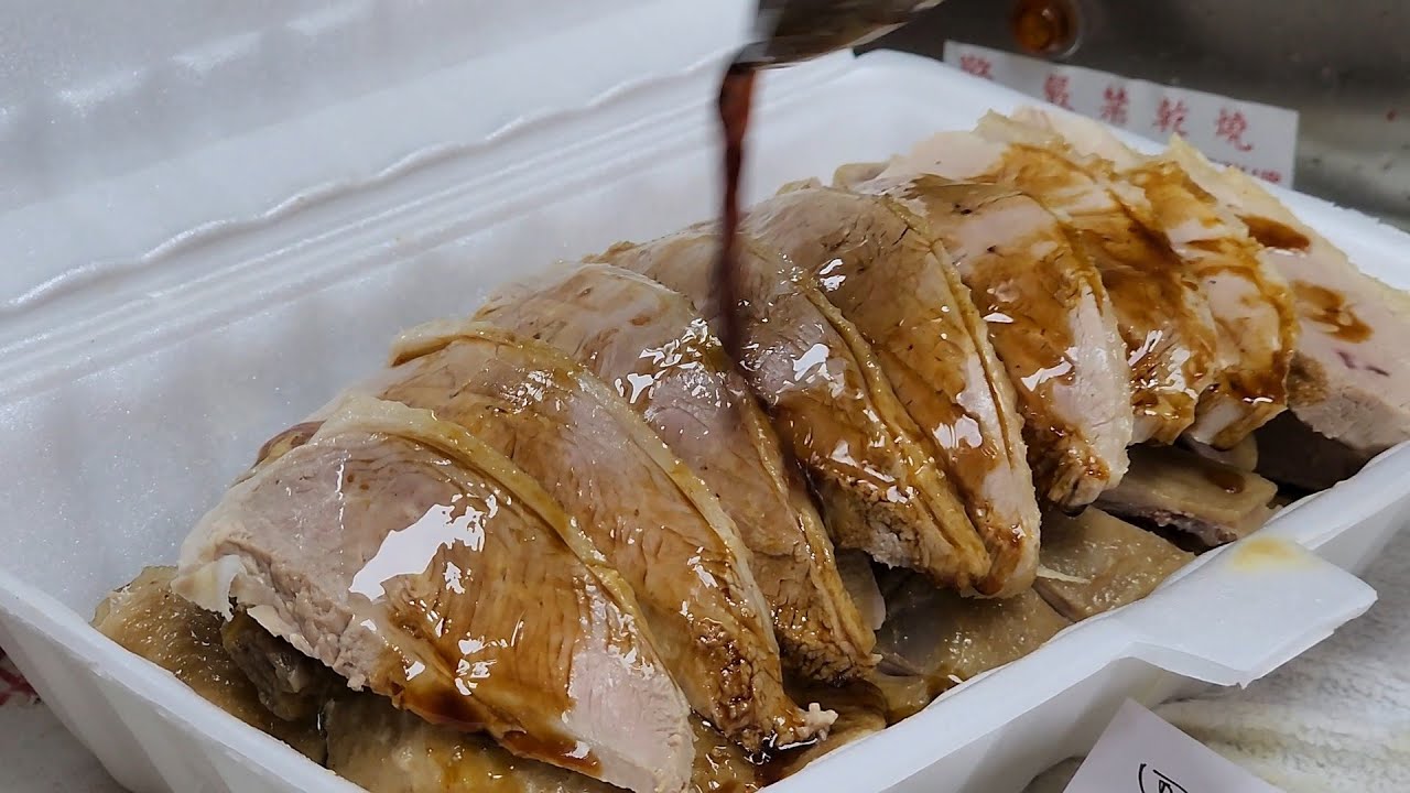 Marinated Goose#PigEars #Duck #chicken #GooseLiver  #HongkongStreetFood #asmr StreetFood