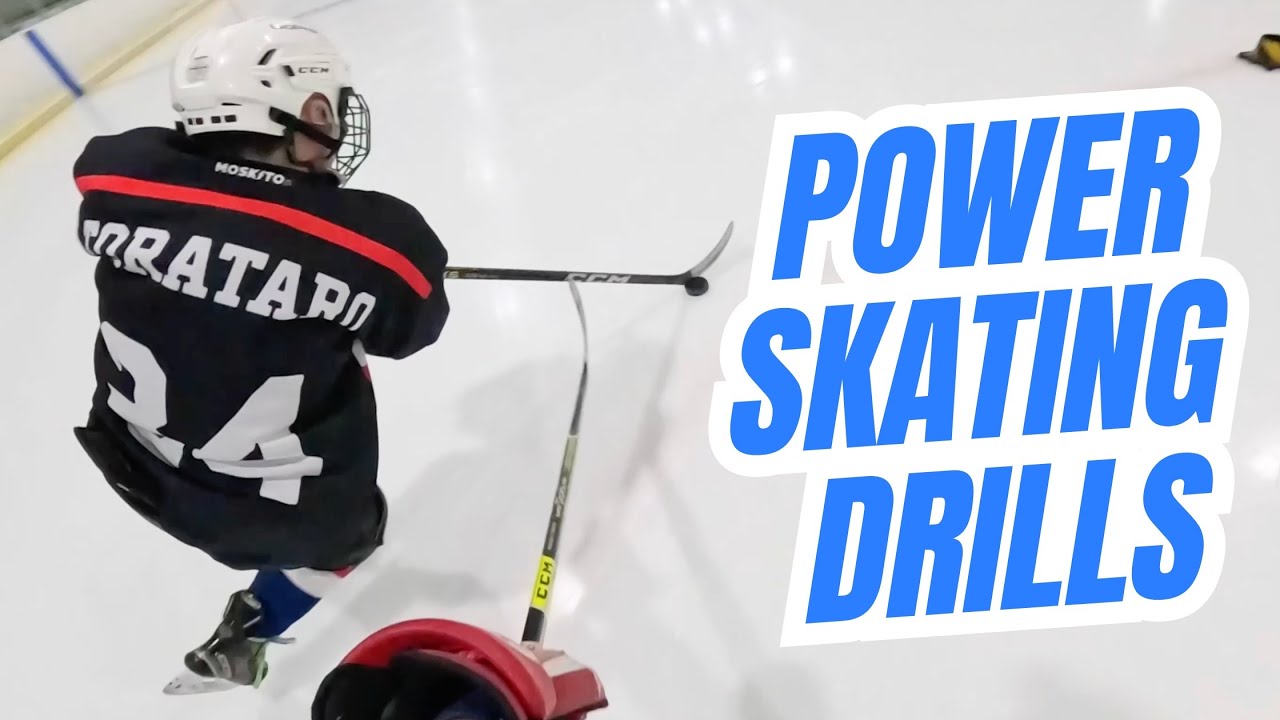 Footwork & Agility Drills for Hockey Kids [Puck Control, Passing & Shot]