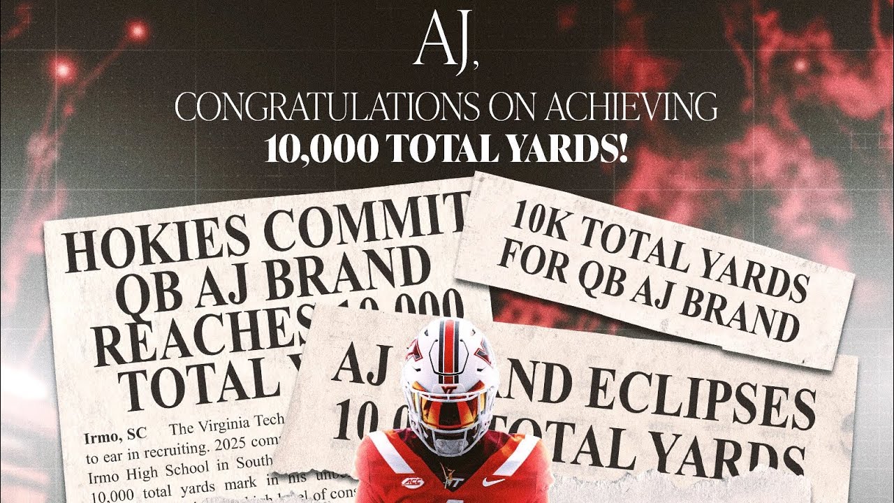 AJ Brand Jr Touchdown Highlights thru Week 10🤯