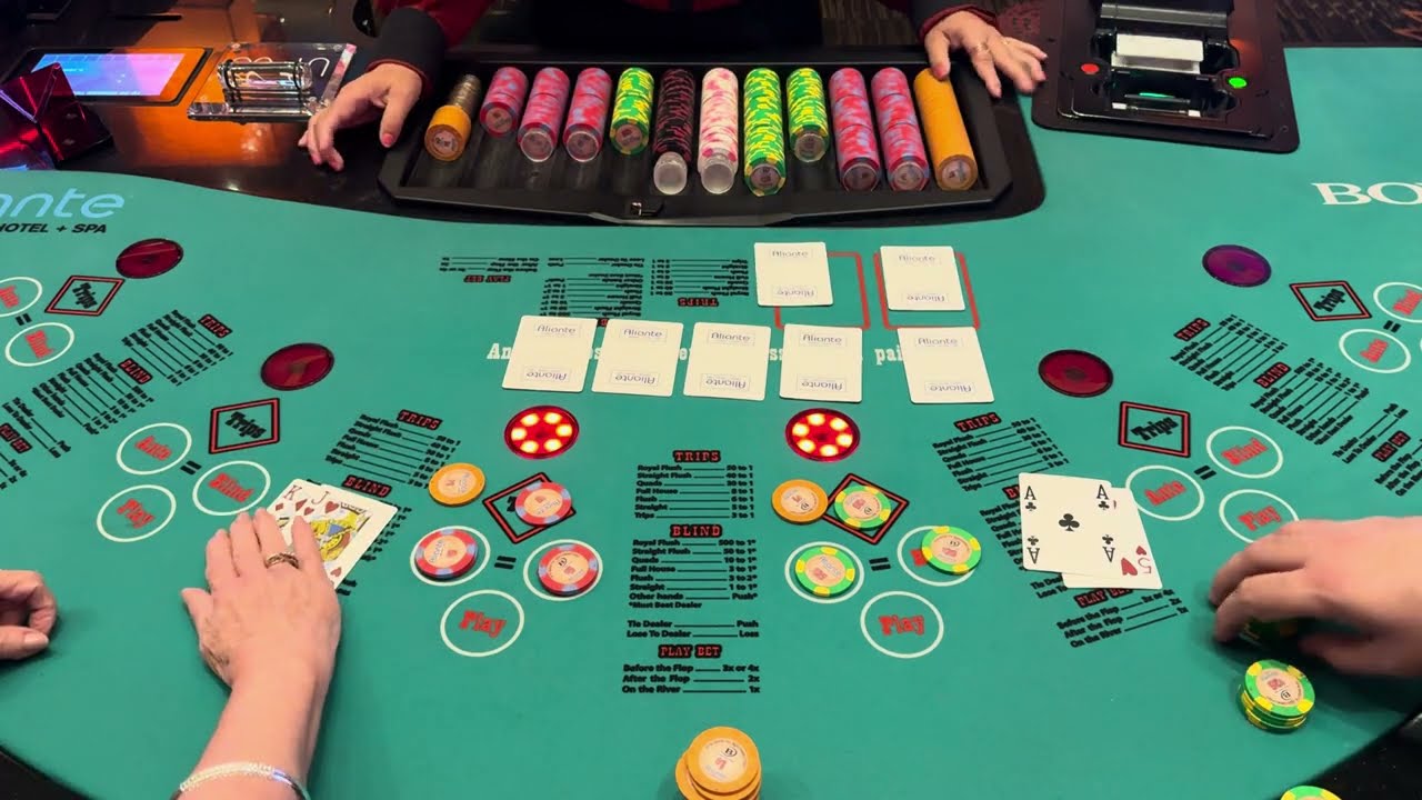 PLAYING - Ultimate Texas Hold'Em - THE CASINO TABLE GAME