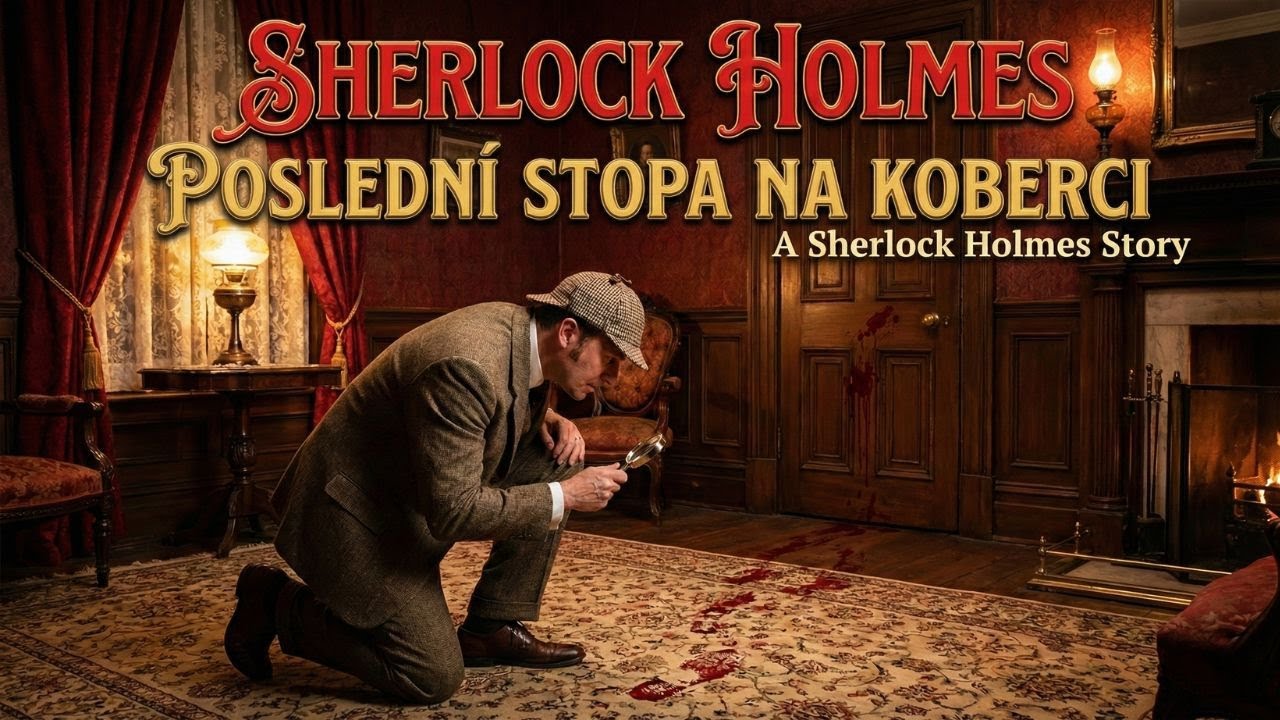 Sherlock Holmes a poslední stopa na koberci | Příběh Sherlocka Holmese.