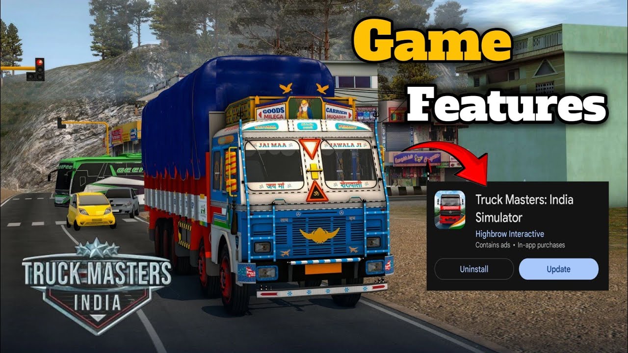Truck Master India Game Features || #trendingvideo #boostup #viralvideo #gaming #truckmasterindia 