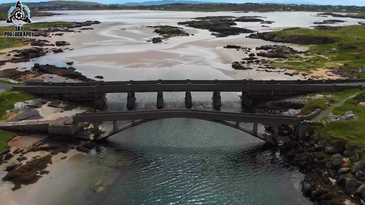 Cruit island kincasslagh Co Donegal Drone footage
