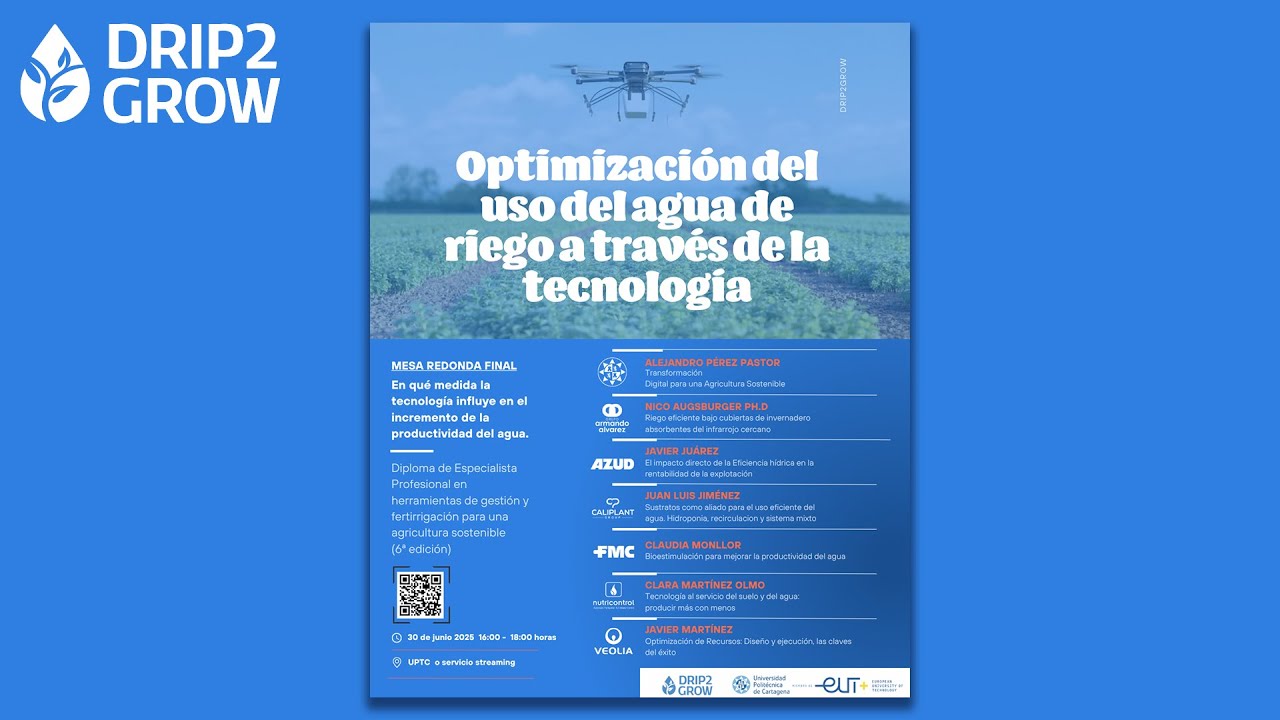 Optimización del uso del agua de riego a través de la tecnología