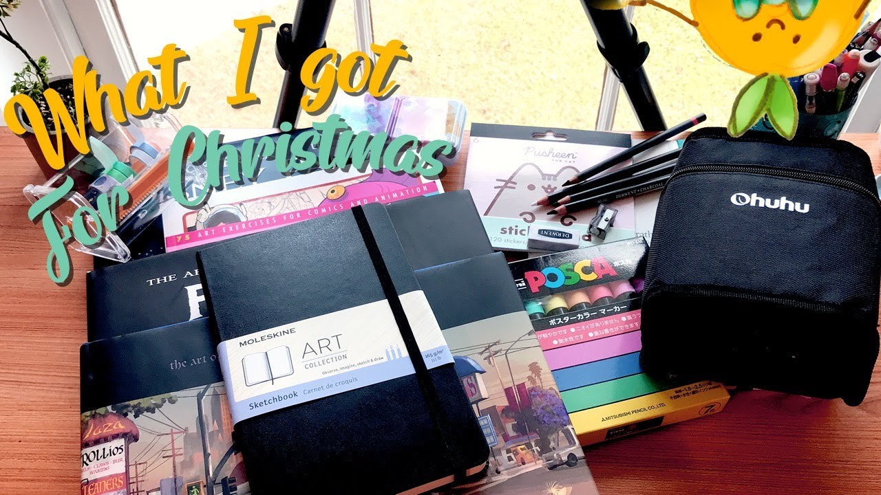 Art Supplies I Got for Christmas 2020 | Art and Art Book Supply Haul