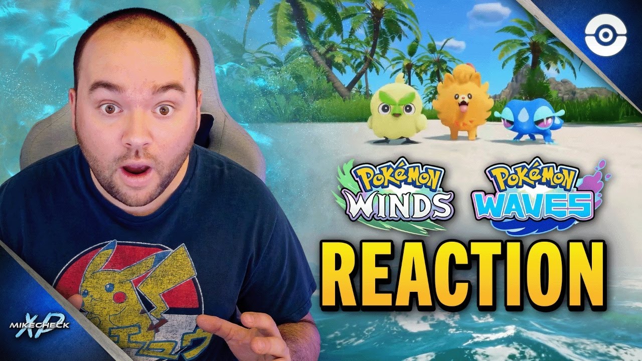 GEN 10 IS FINALLY HERE! Pokémon Winds & Waves REACTION