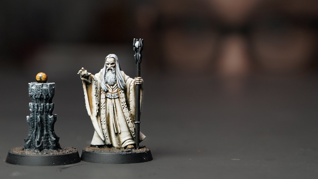 think less, paint more! Saruman the white(ish)