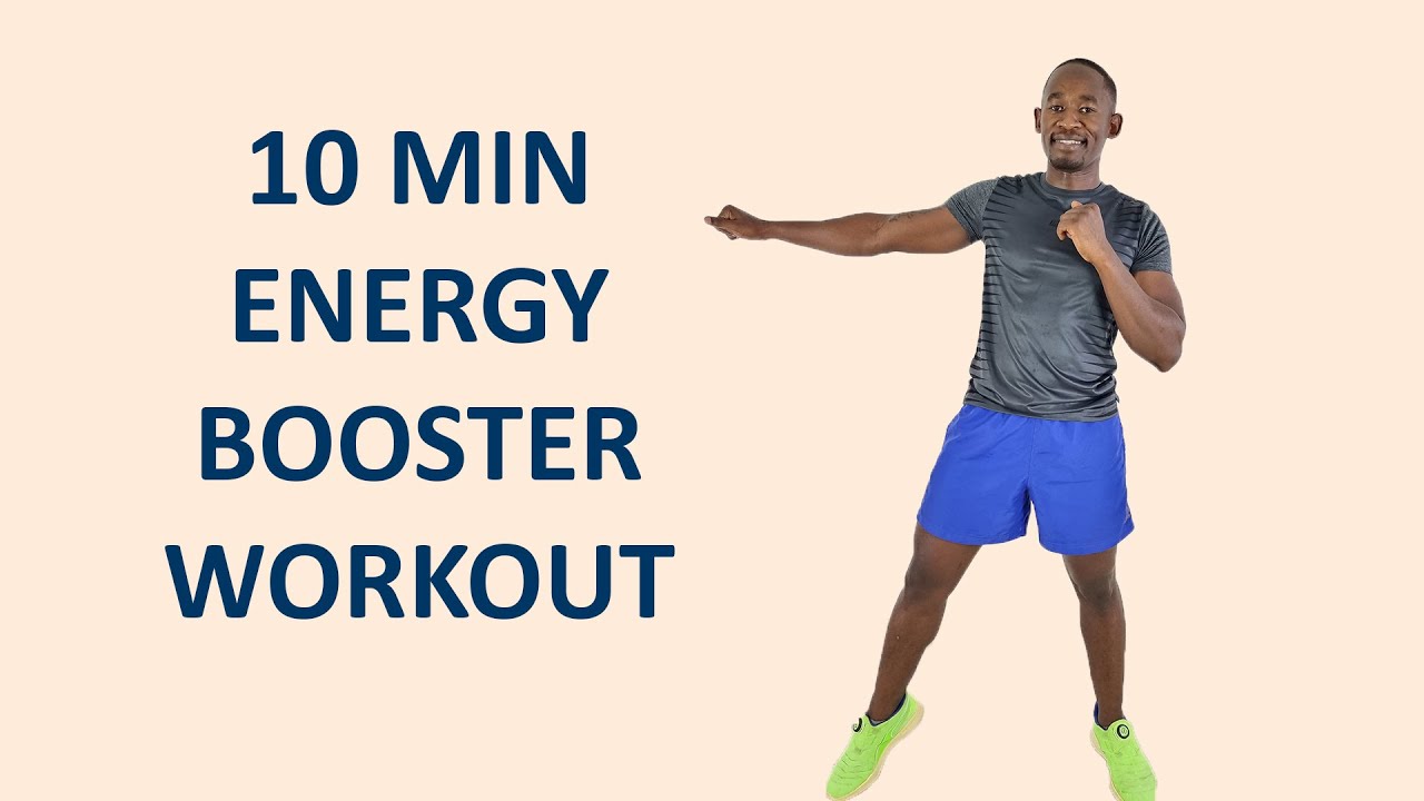 10 Minute ENERGY BOOSTER WORKOUT NO EQUIPMENT