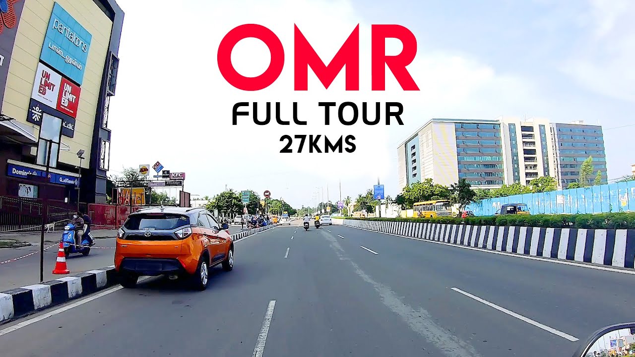 Old Mahabalipuram Road Chennai Driving Video POV | Kelambakkam to Madhyakailash