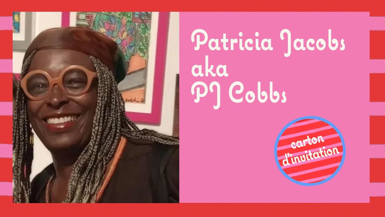 Carton d'invitation Podcast Trailer Episode 23 - Patricia Jacobs/ PJ Cobbs, Fashion Reporter, Artist