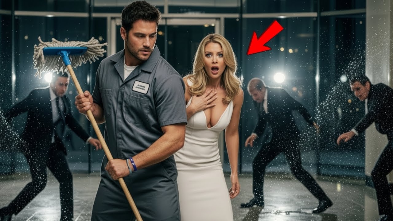 Single Dad Janitor Took Down 4 Men With a Mop — The CEO Froze When She Learned Who He Really Was