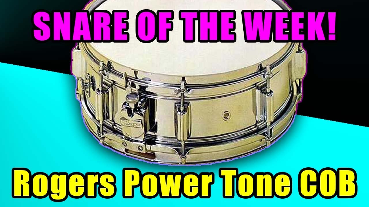 Snare of the Week: Vintage '70s Rogers 5x14 Power Tone (Chrome Over Brass)