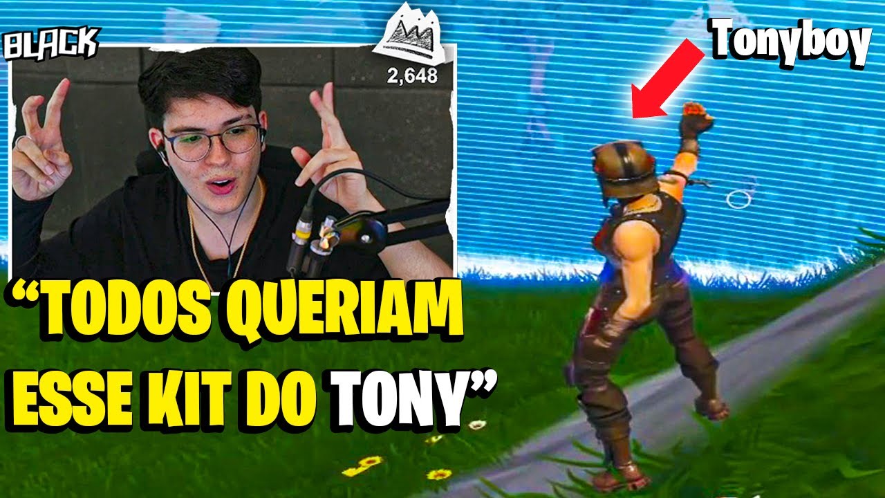 BLACKOUTZ REAGE: TONYBOY HIGHLIGHT que o NINJA REAGIU!