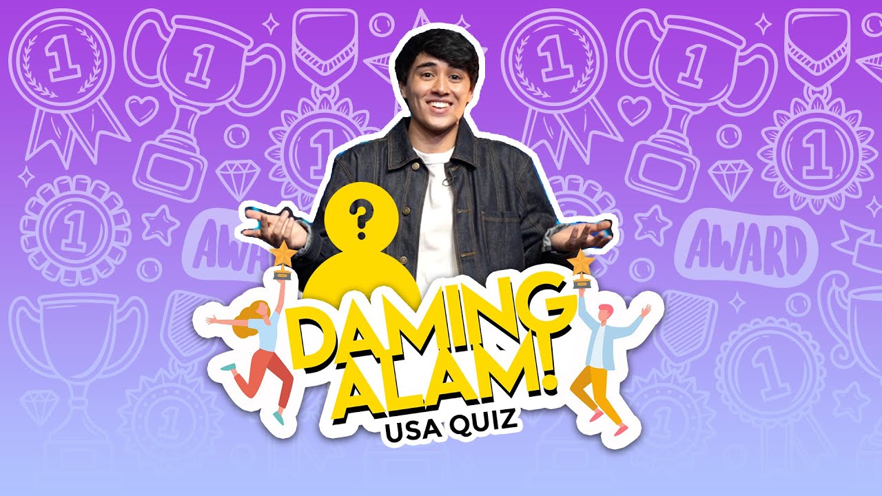 Filipino-British #EdwardBarber gets quizzed on USA facts! | Daming Alam: USA Quiz Edition