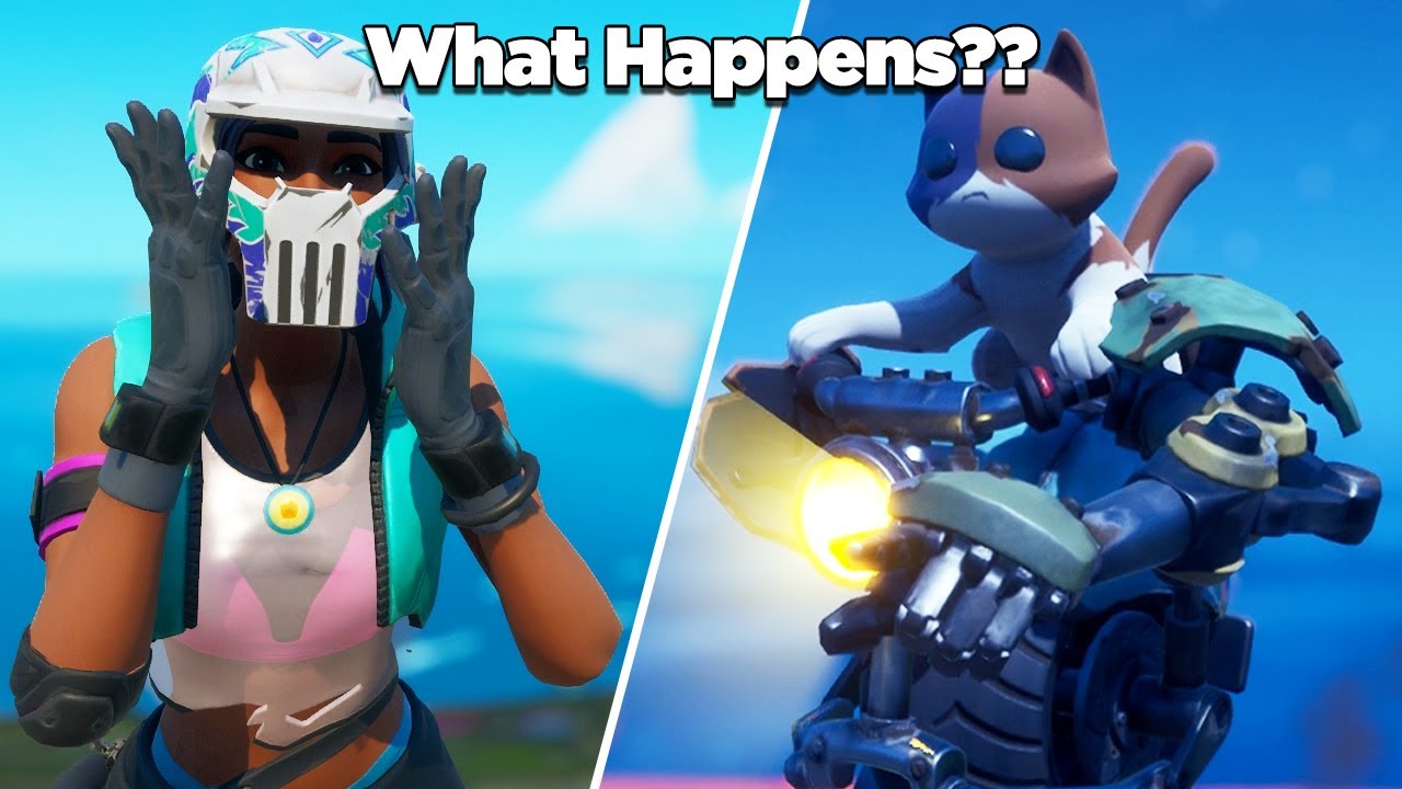 Что произойдёт, если BOSS Kit встретится с BOSS Ocean? &mdash; Эксперименты в Fortnite