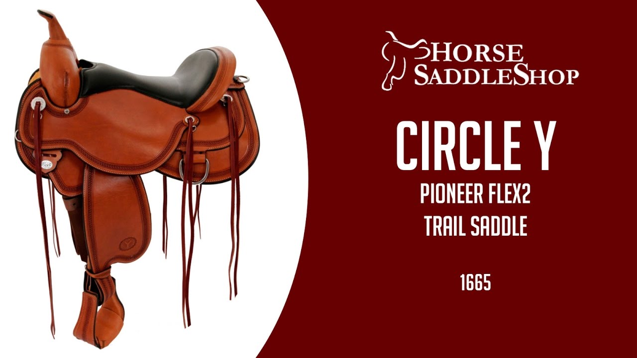 Circle Y Pioneer Flex2 Trail Saddle 1665
