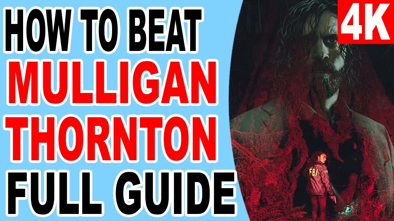 Defeat Mulligan and Thornton - Boss Fight - Alan Wake 2 2023 PS5 Console