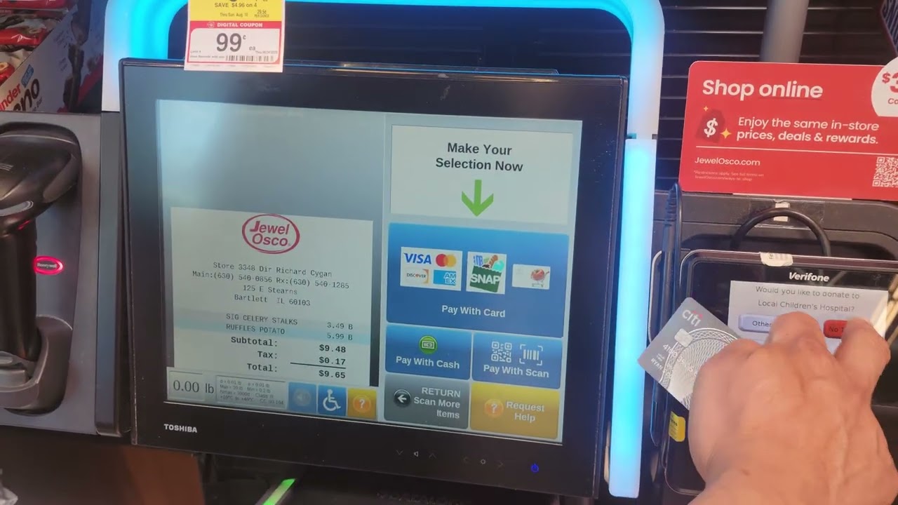 Jewel Osco Checkout