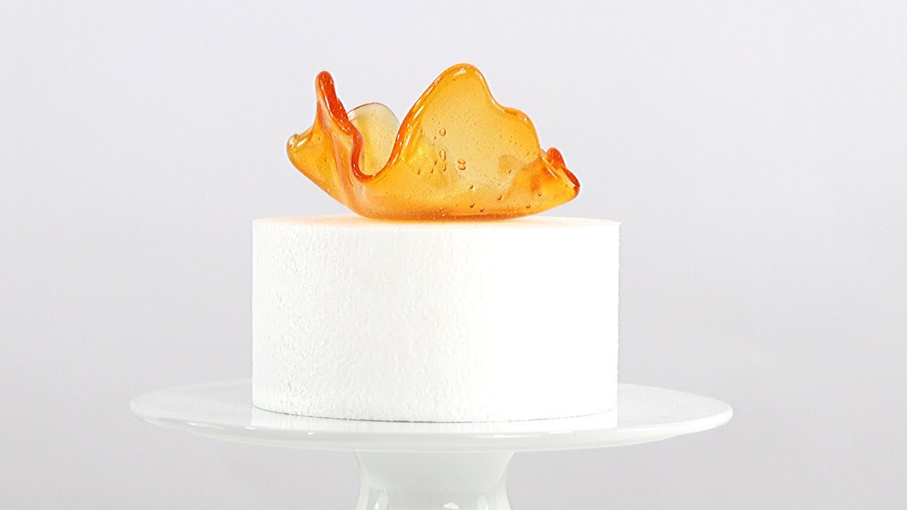 HOW TO MAKE AN ISOMALT SAIL / CAKE TOPPER │ CAKE DECORATING │ CAKES BY MK