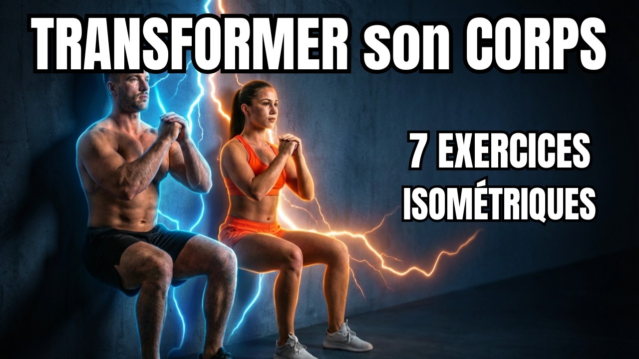 7 Exercices Isométriques pour Transformer votre Corps Sans Bouger !