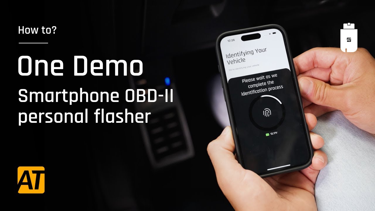AT | One Demo : Smartphone OBD-II Personal Flasher